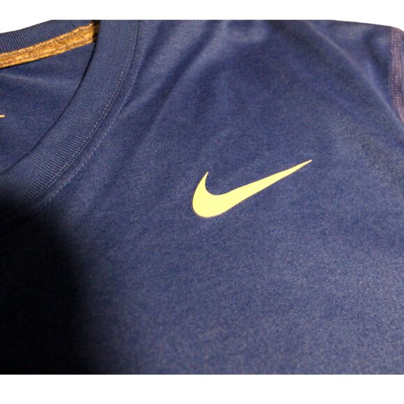 Men's Nike Dri-Fit Short Sleeved Pullover Shirt Royal Blue Size XL Extra-Large - Picture 9 of 9